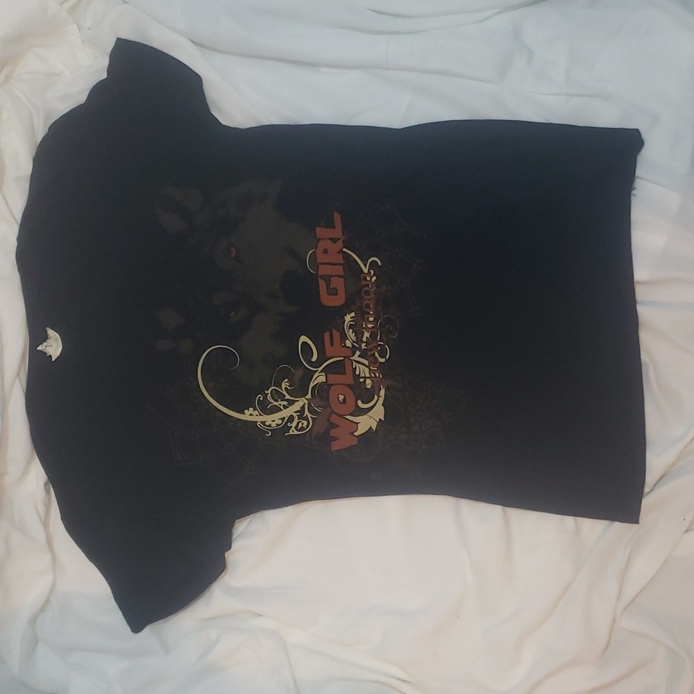 vintage twilight new moon graphic tee
